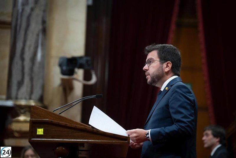 Aragonès aguarda con expectativas la llegada de Puigdemont, Rovira y demás exiliados en los meses por venir.