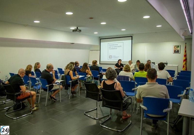 Presentación de las Directrices de Acción de la Plataforma per a l'Educació Mediàtica del CAC