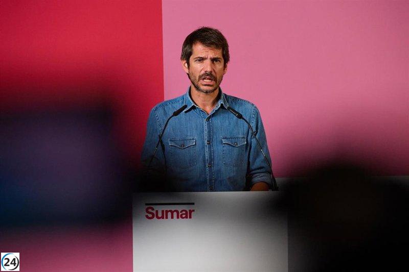 Urtasun (Sumar) respalda la solicitud de ERC sobre el referéndum pero no participará en las negociaciones
