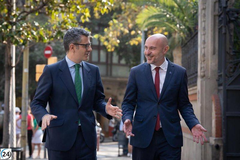 Bolaños contradice a Sumar sobre la amnistía y desmiente ser la postura oficial del PSOE