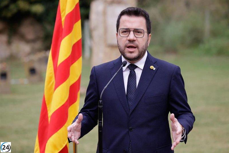 El Presidente Aragonès exige una disculpa del Estado por la ejecución de Companys