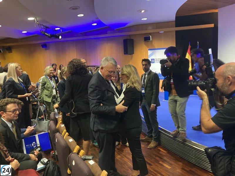 Yolanda Díaz insta a la UE a