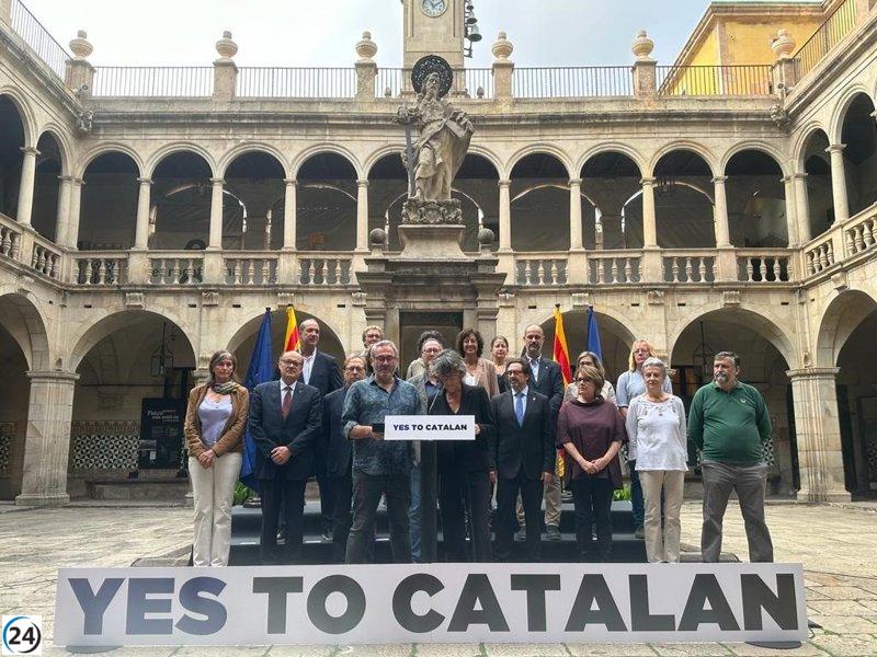 Organizaciones catalanas, universidades, entidades económicas y sindicatos solicitan a la UE el reconocimiento oficial del catalán.