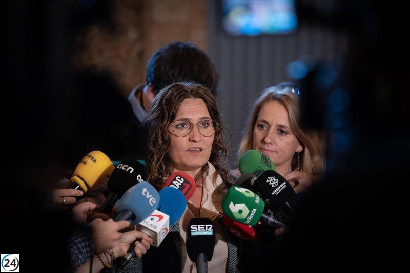 Laura Vilagrà critica las propuestas para formar un nuevo Gobierno por ser