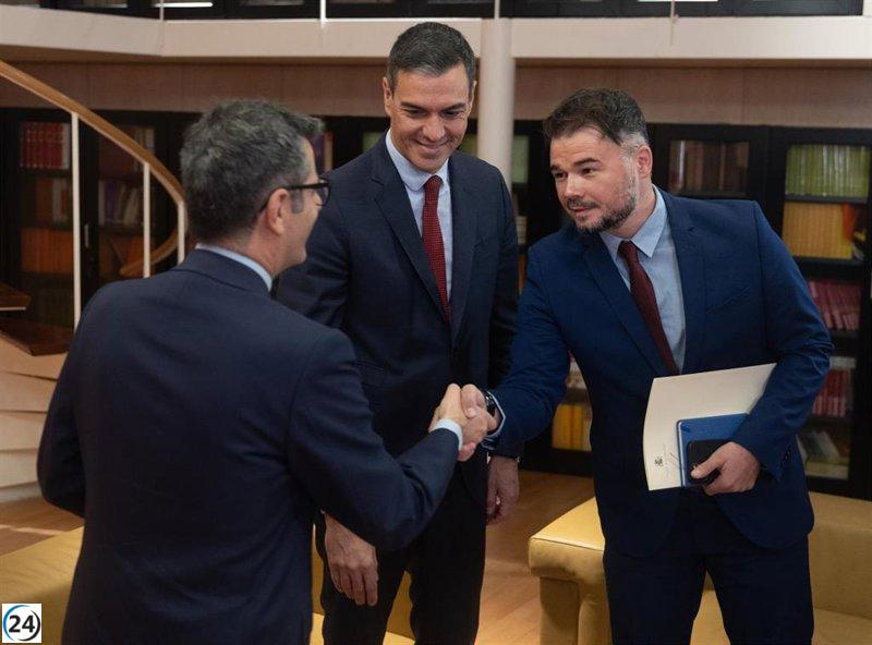 ERC alerta al PSOE sobre las negociaciones y señala a Montero