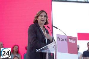 Colau rechaza ser ministra a pesar de las presiones de su partido