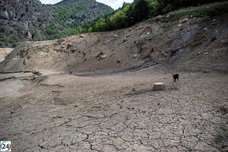 Los embalses de las cuencas internas catalanas mantienen descenso y descienden por debajo del 20%