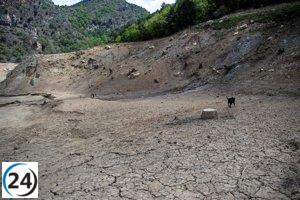 Los embalses de las cuencas internas catalanas mantienen descenso y descienden por debajo del 20%