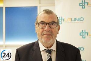 Joan M. Adserà es nombrado presidente de La Unió Associació d'Entitats Sanitàries i Socials, impulsando una nueva dirección progresista.