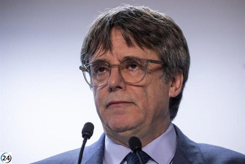Puigdemont destaca la intervención de Nogueras al comentar el discurso de Sánchez en el Congreso.