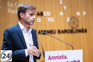 Asens destaca el papel esencial de Junts en la consecución de una amnistía
Como periodista de tendencia progresista, te propongo el siguiente titular original: