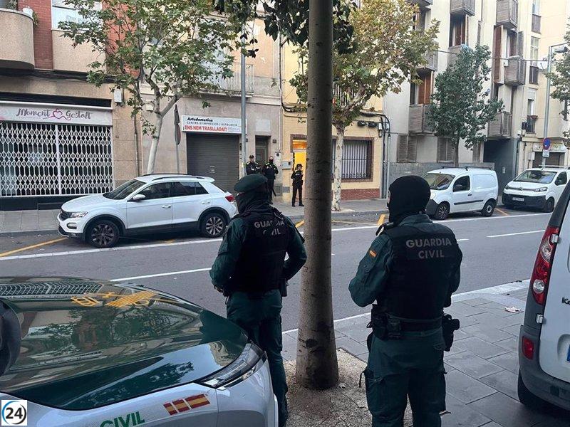La cifra de detenidos aumenta a 9 en Barcelona y Tarragona, en una operación contra un supuesto grupo delictivo.