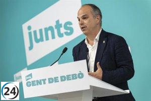 Turull (Junts) niega haber acordado indultos fuera del marco de la amnistía.