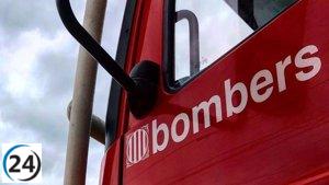 El viento provoca 226 emergencias atendidas por los Bomberos hasta las 19.30 horas.