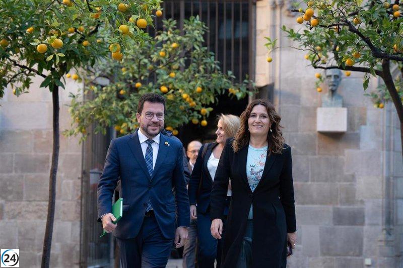 Aragonès pide a su Gobierno un plan de financiamiento 