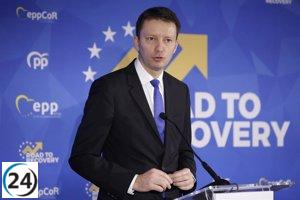 Muresan, del PPE, advierte a Sánchez: la ley de amnistía podría obstaculizar la financiación europea.