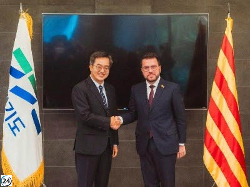 Aragonès reafirma el compromiso de la Generalitat catalana con Gyeonggi de Corea del Sur en pos de una colaboración sólida.