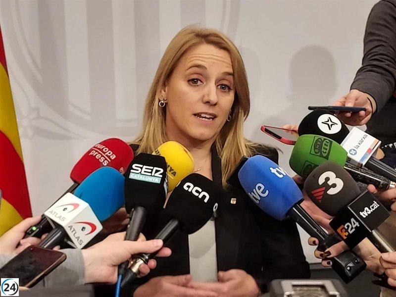Natàlia Mas afirma que la prórroga técnica de los Presupuestos es inminente y durará algunas semanas.