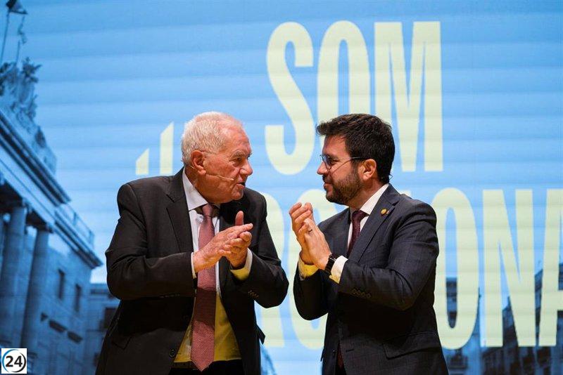 Aragonès destaca a Maragall (ERC) como un modelo de servicio público admirable