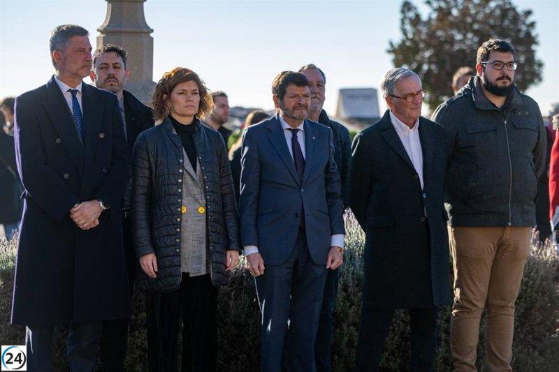 Batlle lidera la delegación del Ayuntamiento de Barcelona en el homenaje a Macià