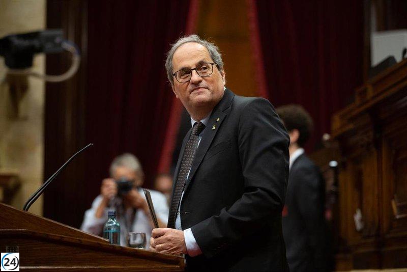El plazo de la inhabilitación de Quim Torra culmina este domingo.