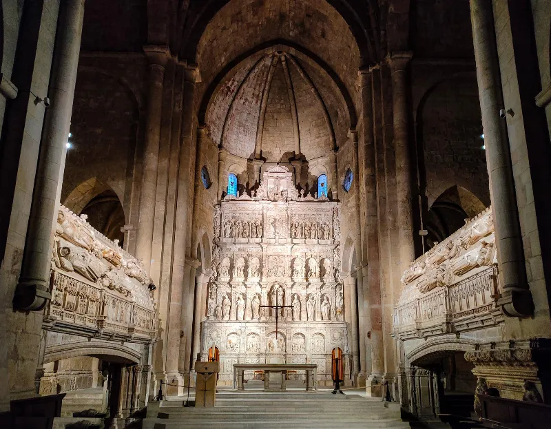 Los tesoros dentro del Monasterio de Poblet