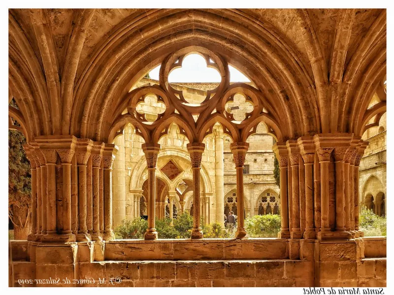 Conociendo la arquitectura gótica de Santa María de Poblet