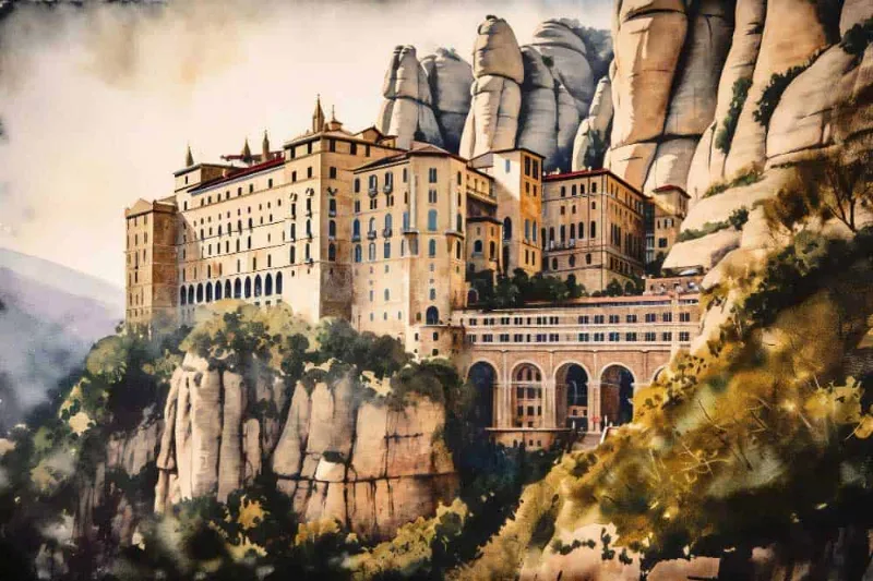Conoce la historia de la Abadía de Montserrat, joya del arte románico